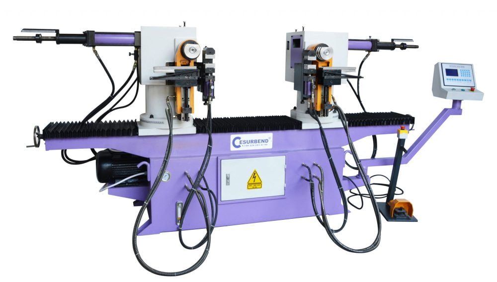 Çift Kafa Boru ve Profil Bükme Makinesi PB-38 DHNC